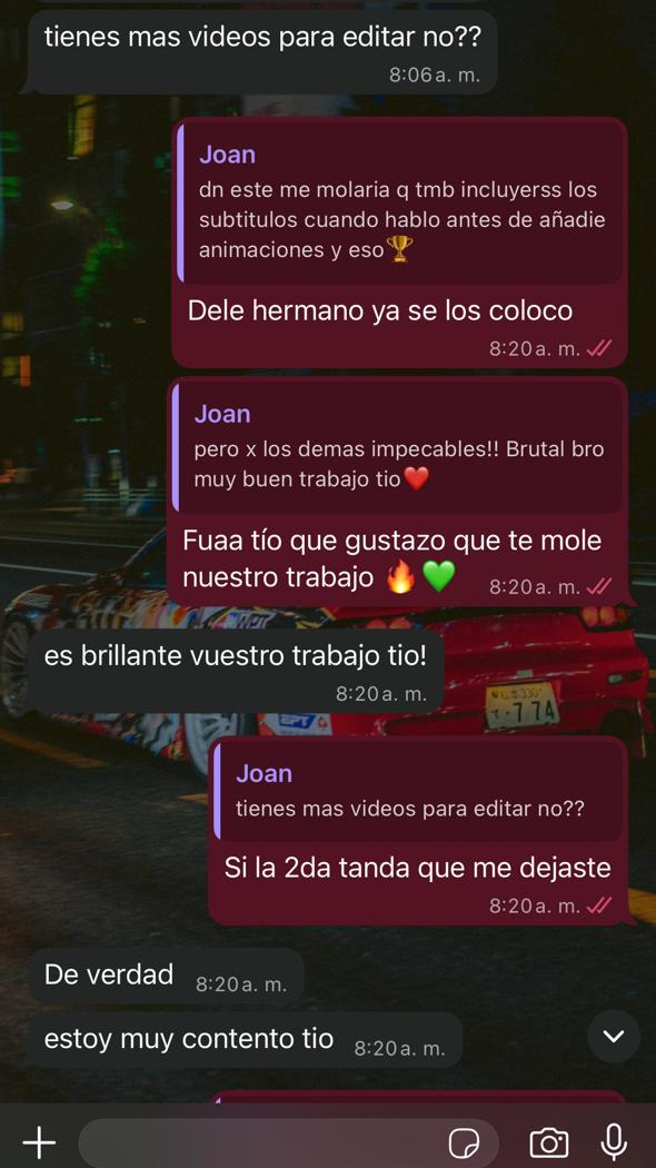 Reseña de cliente de marca personal